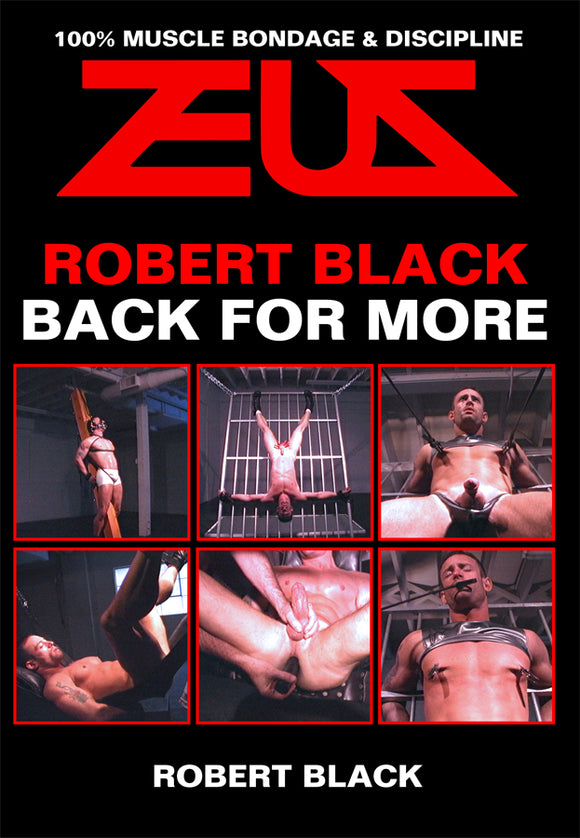 ROBERT BLACK  /  BACK FOR MORE DVD